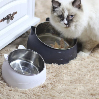 Stainless Steel Non-slip Cat Dog Bowl