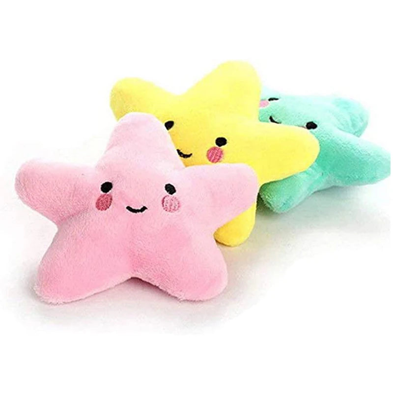 Star Shape Bite-Resistant Squeaky Dog Toy