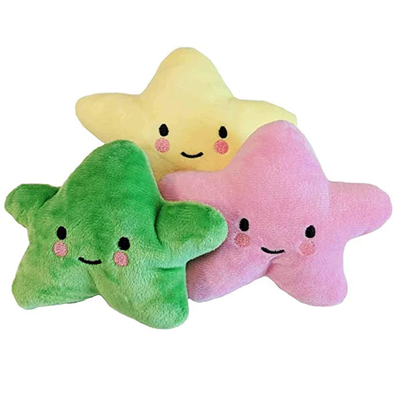 Star Shape Bite-Resistant Squeaky Dog Toy