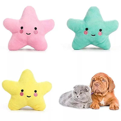 Star Shape Bite-Resistant Squeaky Dog Toy