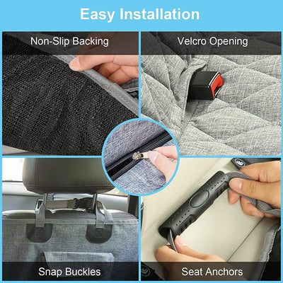 Waterproof Dog Car Seat Cover Protector