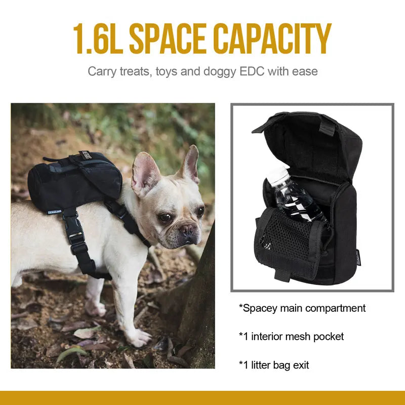 Small Dog Compact Canine Gear Bag