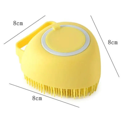 Pet Hair Remover Silicone Bath Brush