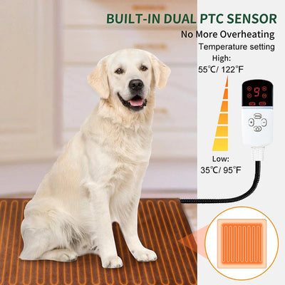 Adjustable Electric Pet Heating Pad