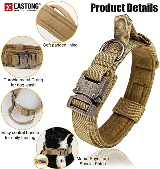 Adjustable Durable Nylon Dog Collar and Leash Set