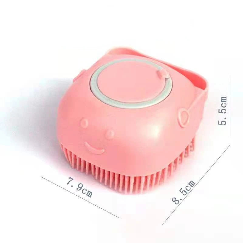 Pet Hair Remover Silicone Bath Brush