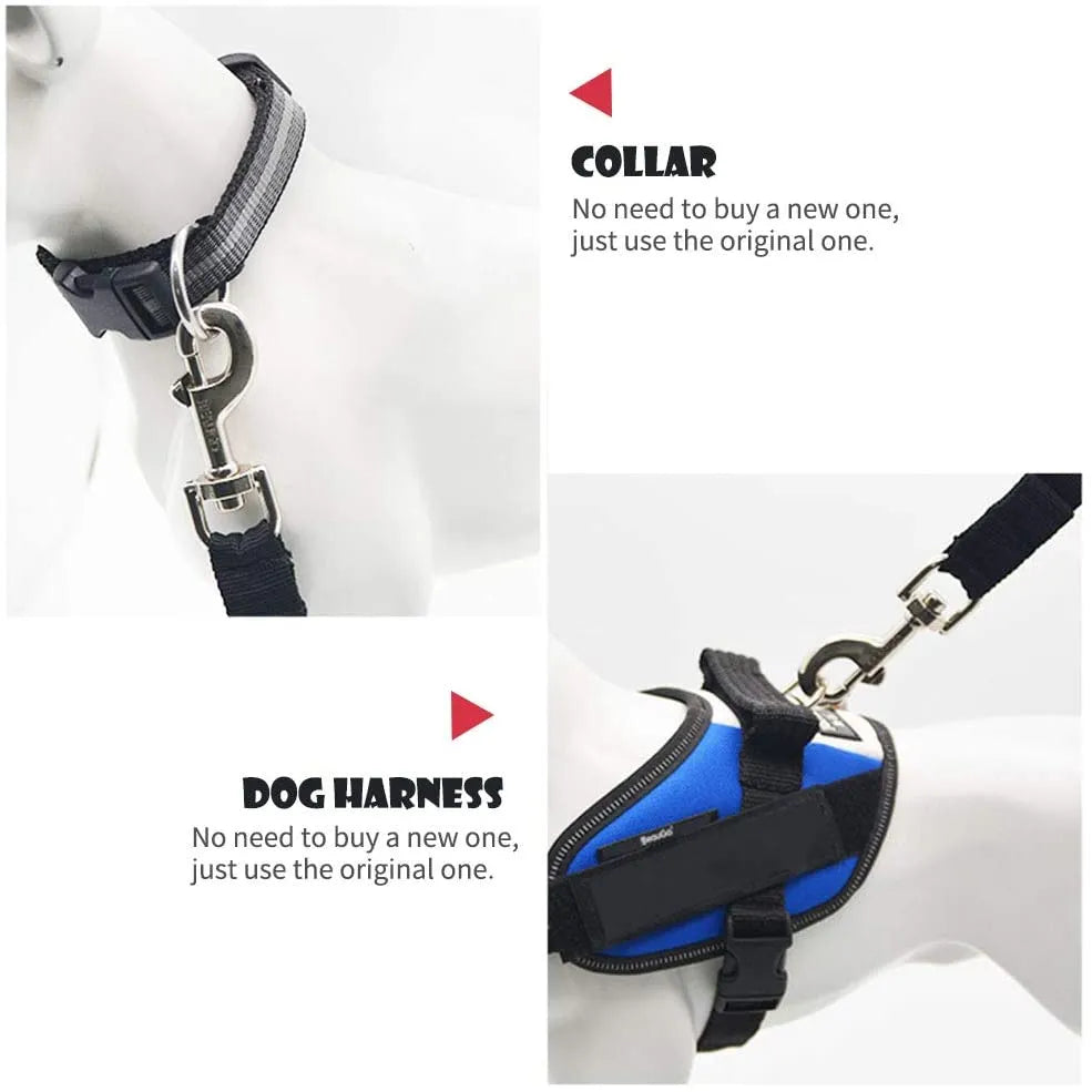 Adjustable Dog Vehicle Safety Belt