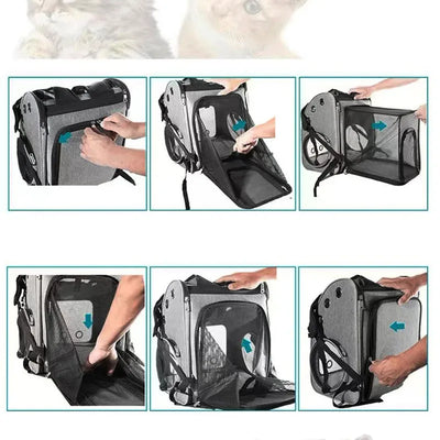 Portable Expandable Breathable Pet Bag