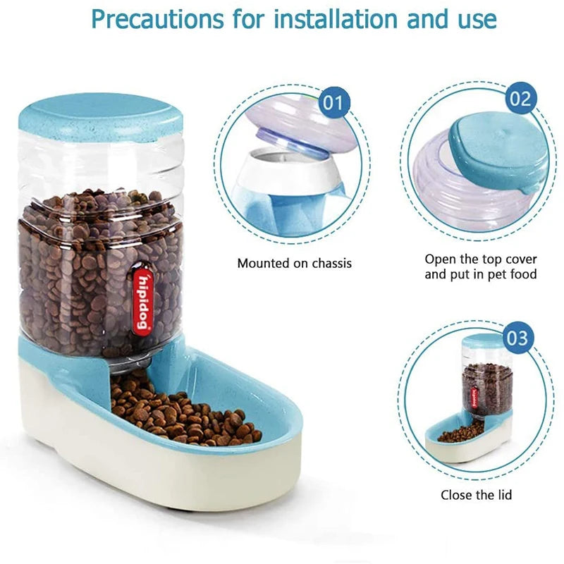 Large Capacity Automatic Dog Feeder