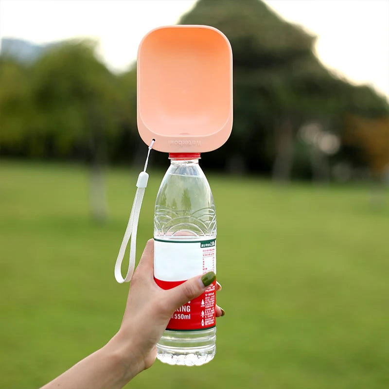 Portable Pet Dog Water Bottle Feeder