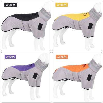 Waterproof Large Dog Winter Jacket