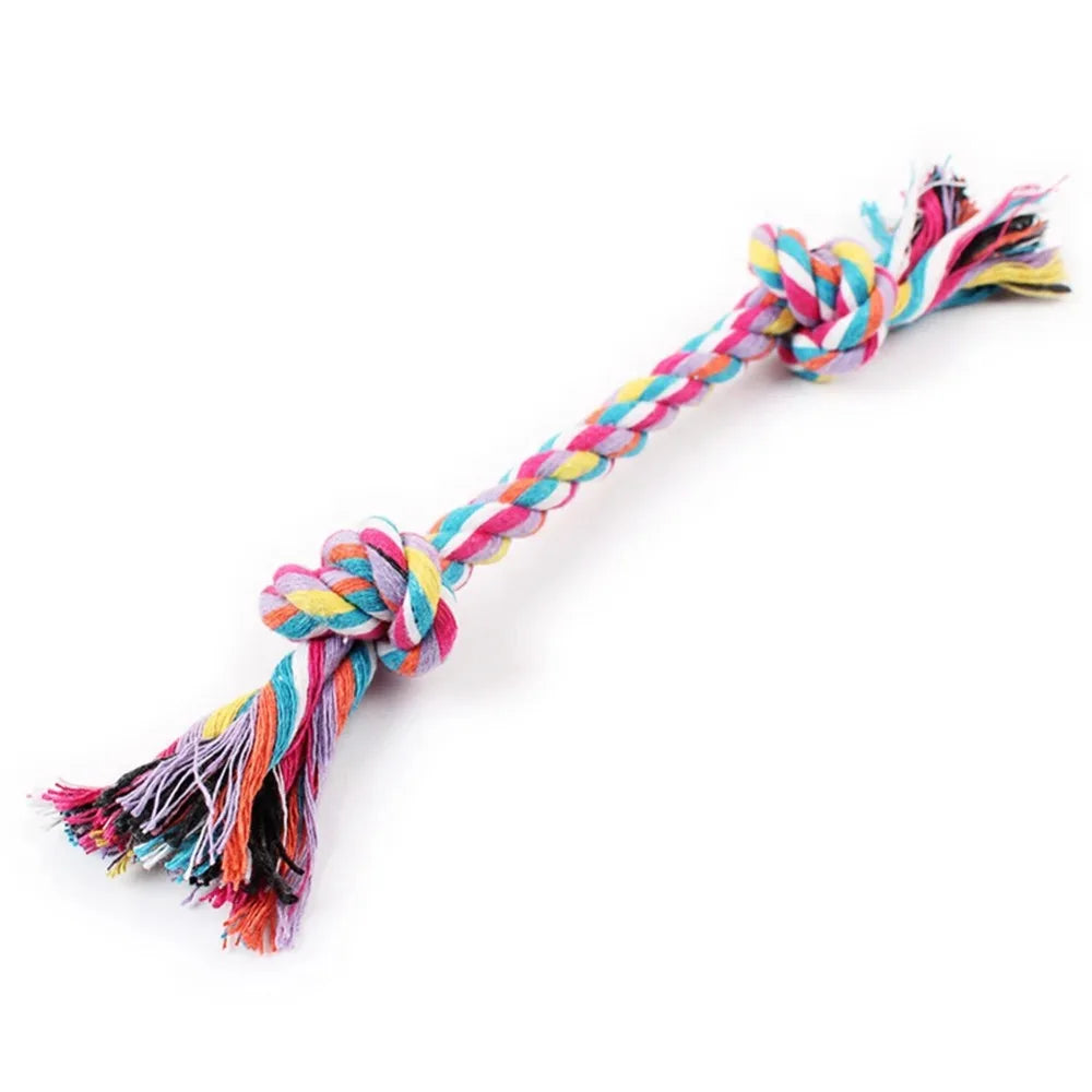 Cotton Linen Braided Bone Rope Toy