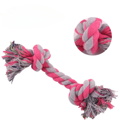 Cotton Linen Braided Bone Rope Toy