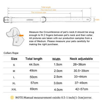 Nylon Dog Collar For Small Medium Large Dogs