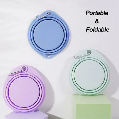 350ml Portable Folding Dog Water Bowl