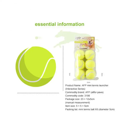 Dog Bite Tennis Launcher Ball