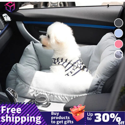 2 In 1 Foldable Pet Car Seat Carrier