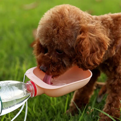 Portable Pet Dog Water Bottle Feeder